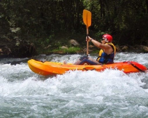 Kayak aguas bravas castellon