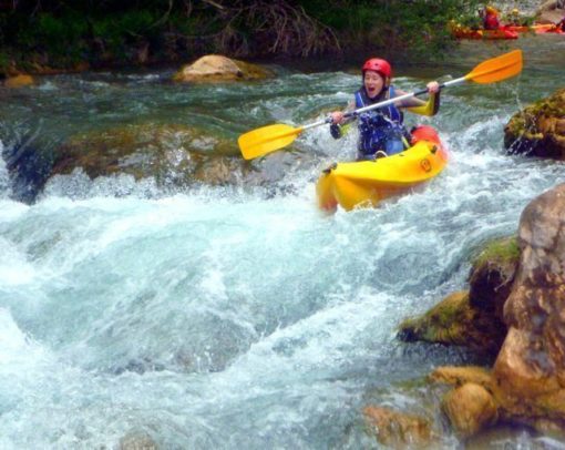 Kayak aguas bravas Montanejos