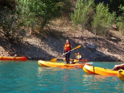 Kayak in the dam 8 with Somos Aventura in Castellón