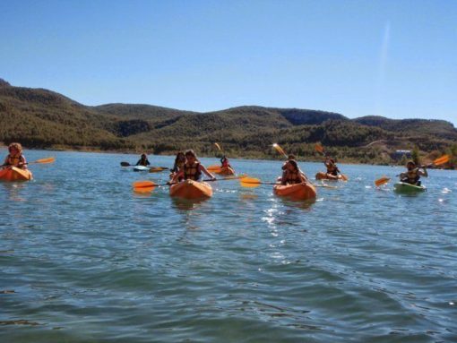 Kayak in the dam 7 with Somos Aventura in Castellón